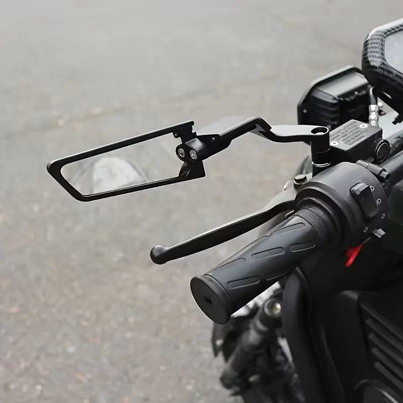 Adjustable Aero Wing Bike Universal Mirrors (Metal Body) pair