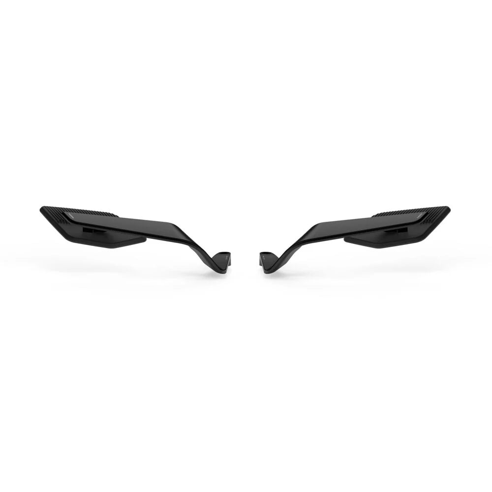 Universal Metallic Wing Mirrors – Foldable & Rotatable Bike Side Mirrors (Pair)